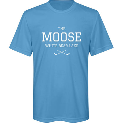 The Moose White Bear Lake Youth Performance Tee