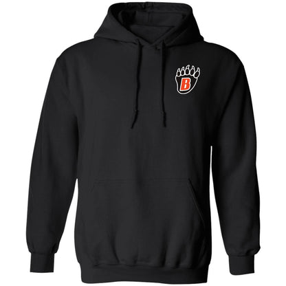 White Bear Lake Bear Paw Pullover Hoodie