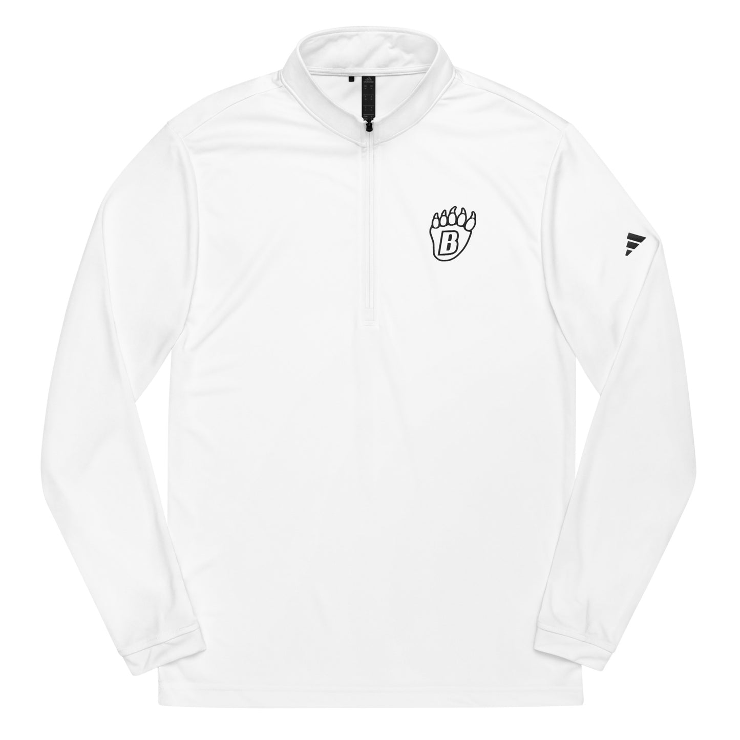 White Bear Lake Bear Paw Adidas Quarter Zip Pullover