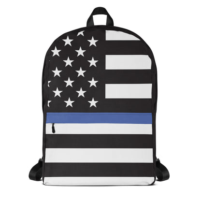 Thin Blue Line USA Flag Backpack