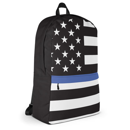 Thin Blue Line USA Flag Backpack