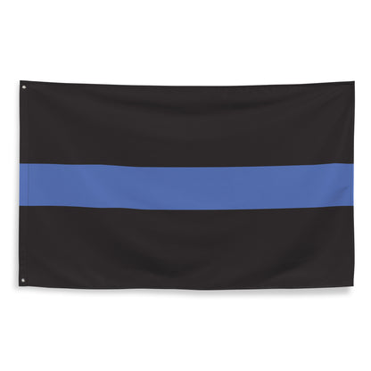 Thin Blue Line One-sided Flag