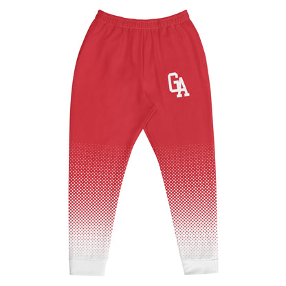 Gentry Academy Red Halftone Men's Joggers