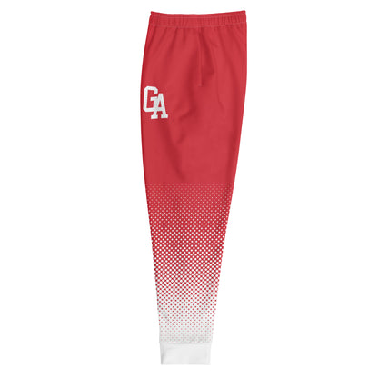 Gentry Academy Red Halftone Men's Joggers