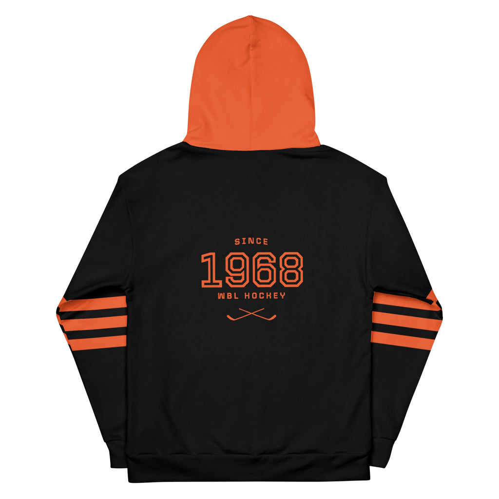 White Bear Lake Hockey Hockey Bear Custom Hoodie Black