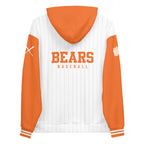 White Bear Lake Baseball Bear Track Jersey Hoodie