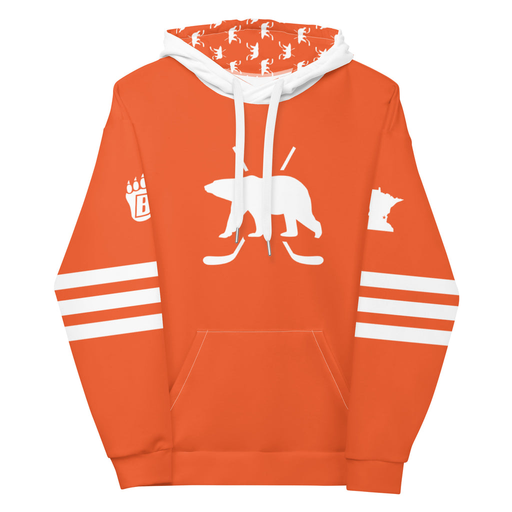 White Bear Lake Hockey Hockey Bear Custom Hoodie