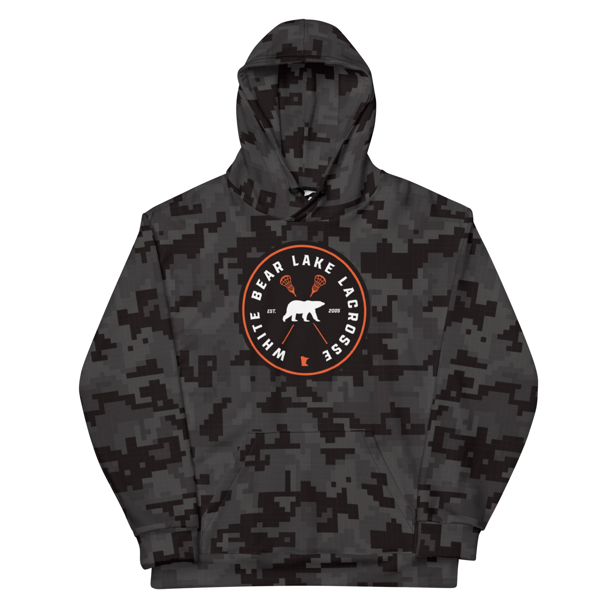 White Bear Lake Lacrosse 2023 Custom Camo Hoodie