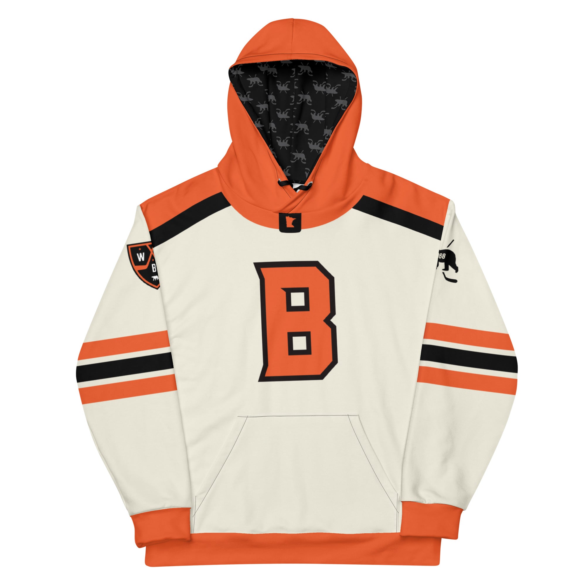 White Bear Lake Hockey Vintage Hoodie