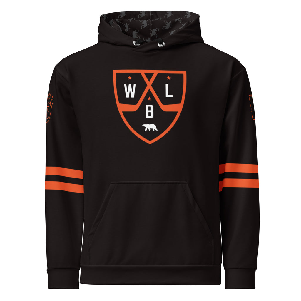 White Bear Lake Hockey Shield Custom Hoodie