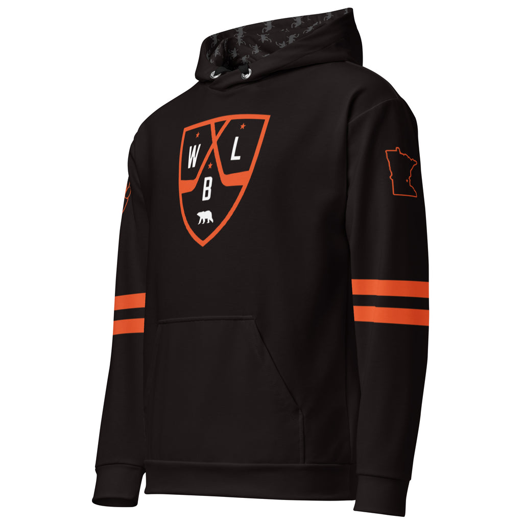 White Bear Lake Hockey Shield Custom Hoodie