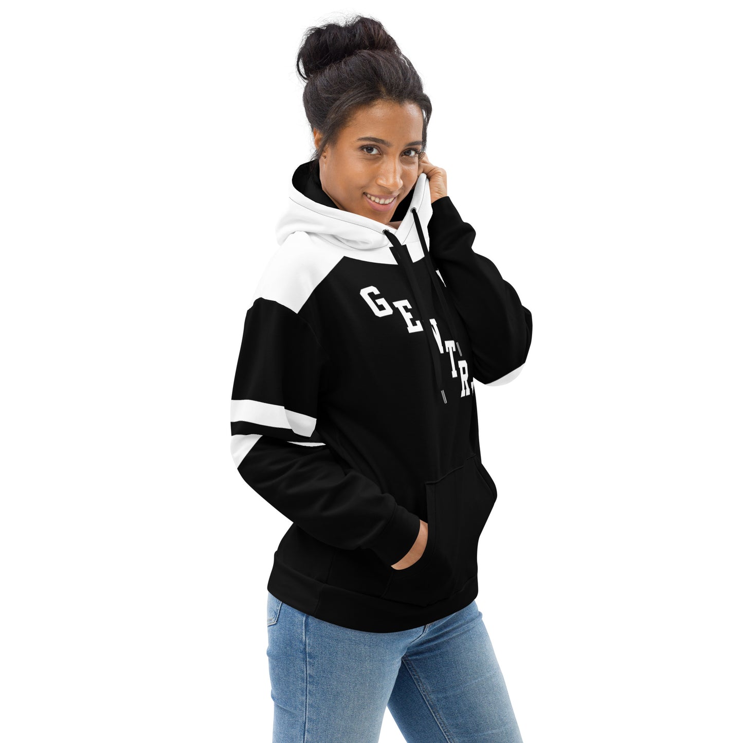 Gentry Academy Black Jersey Style Hoodie