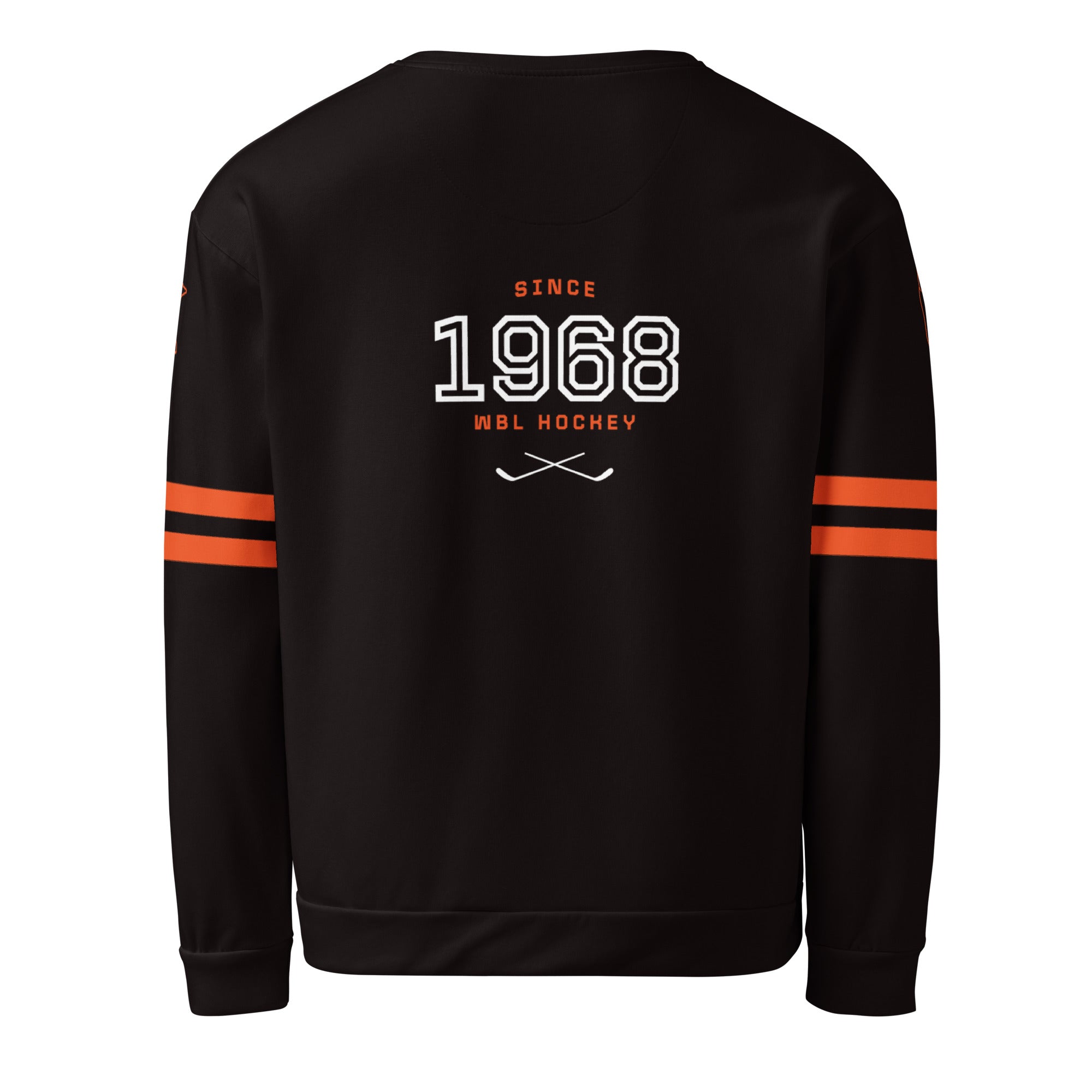 White Bear Lake Hockey Shield Custom Crew Neck Sweatshirt