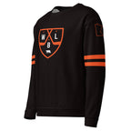White Bear Lake Hockey Shield Custom Crew Neck Sweatshirt