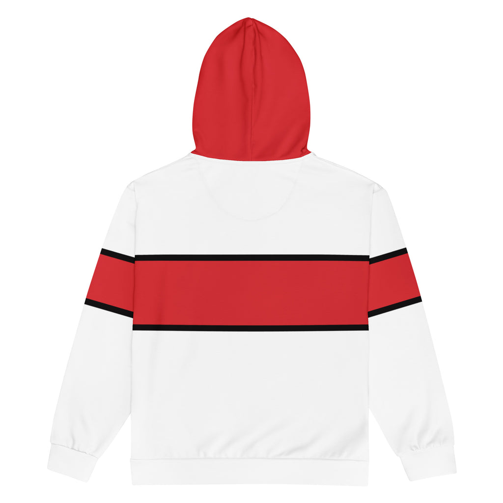 Gentry Academy Jersey Style Unisex Full Zip Hoodie