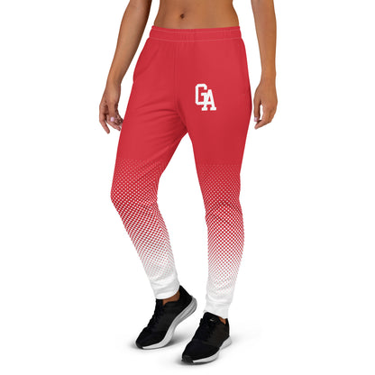 Gentry Academy Red Halftone Women's Joggers