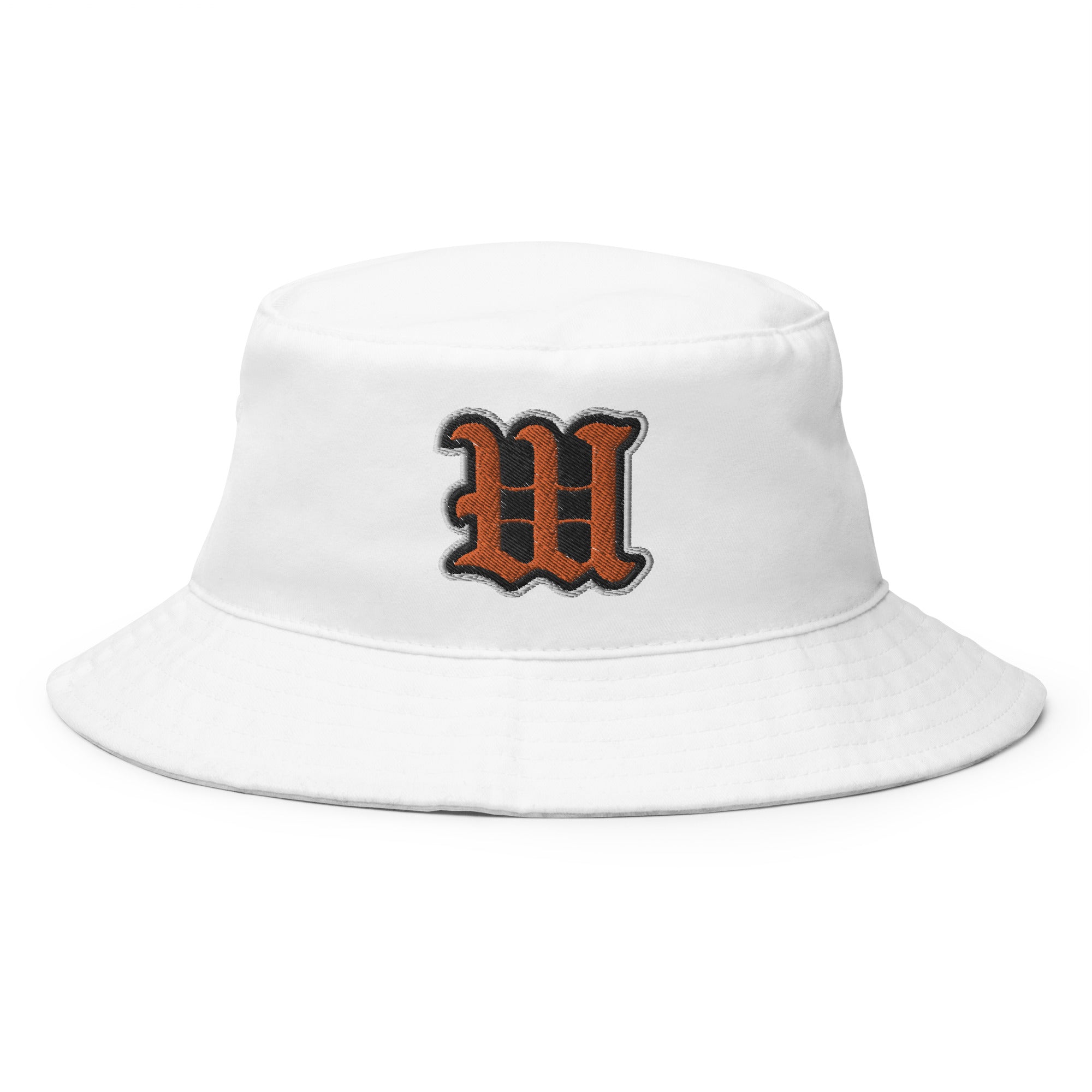 White Bear Lake Baseball Blackletter W Bucket Hat