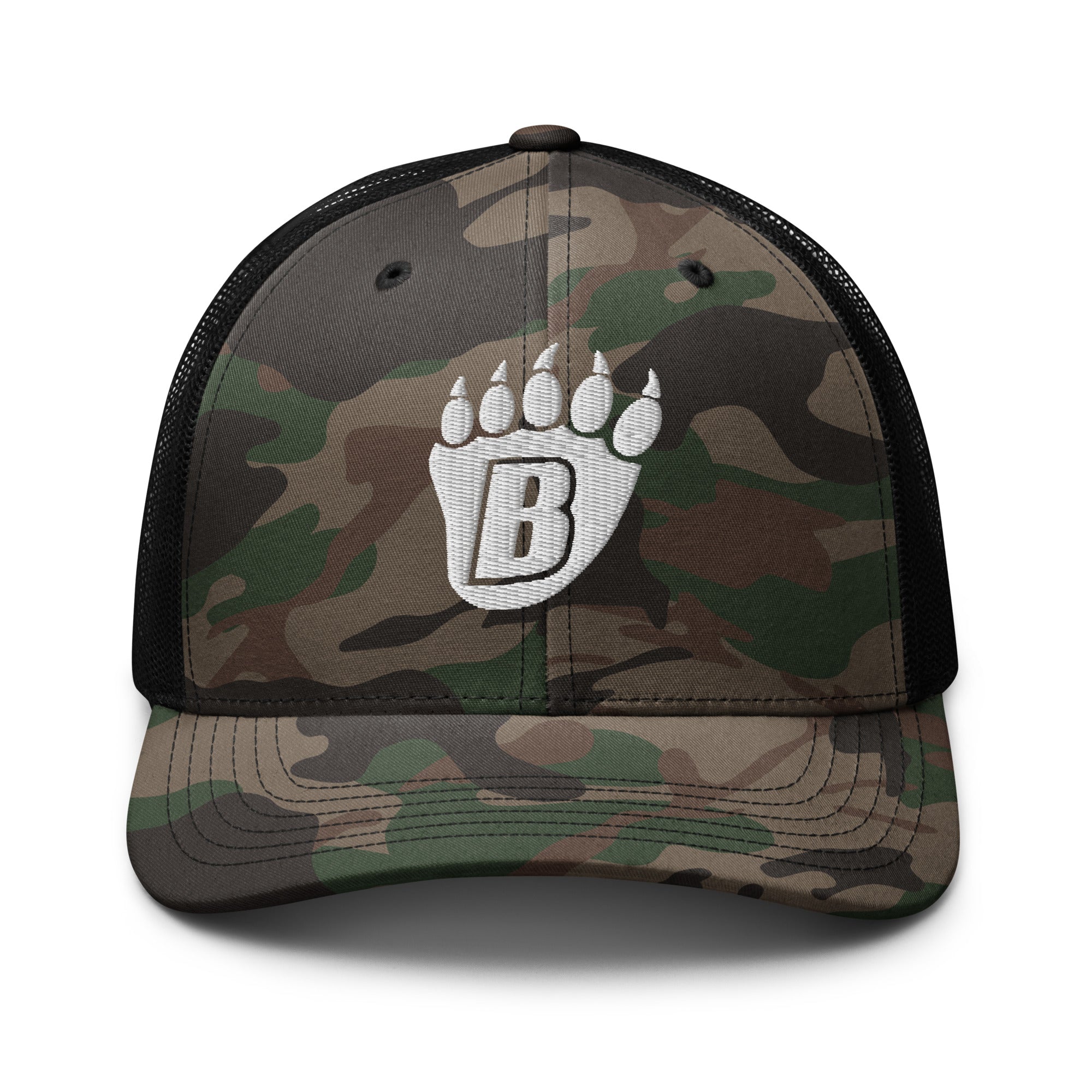 White Bear Lake Camouflage Trucker Hat