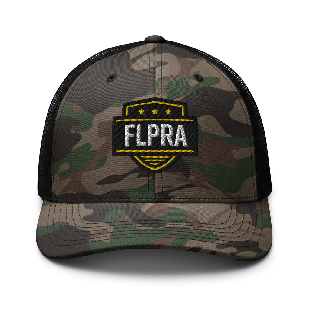Forest Lake Police Relief Association Camouflage trucker hat