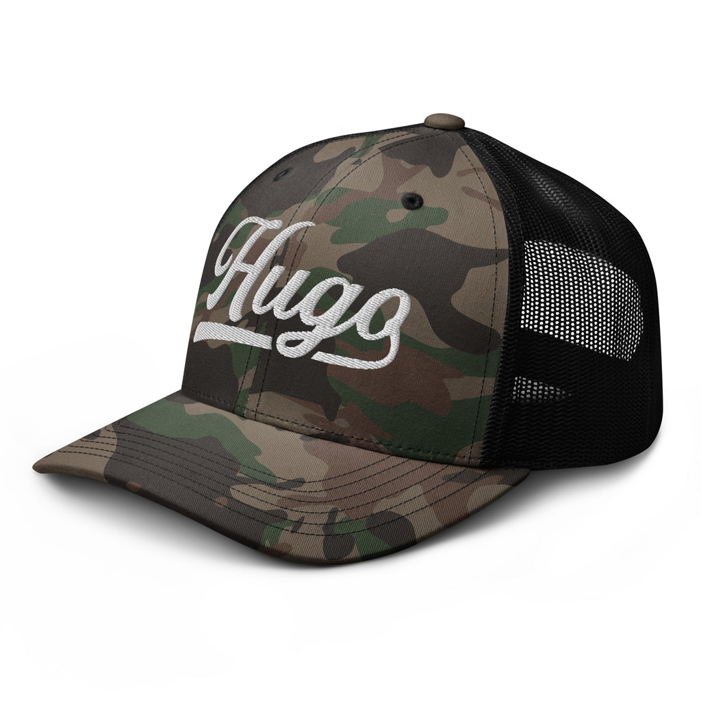 Hugo Camouflage Trucker Hat