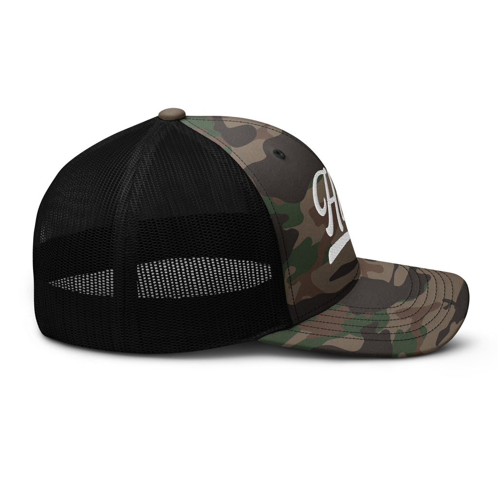 Hugo Camouflage Trucker Hat