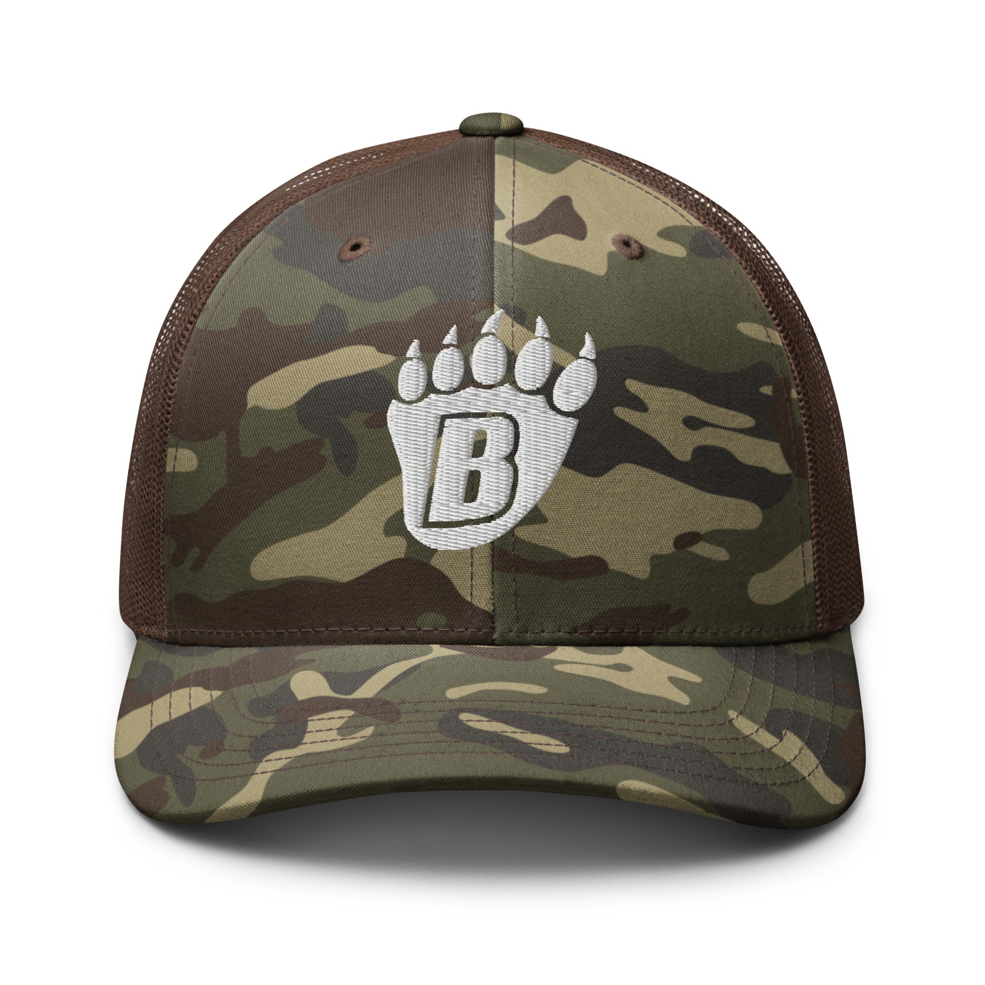White Bear Lake Camouflage Trucker Hat