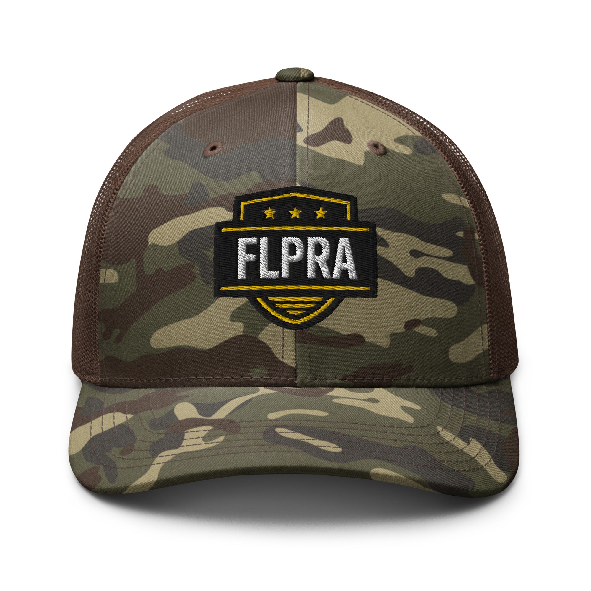 Forest Lake Police Relief Association Camouflage trucker hat