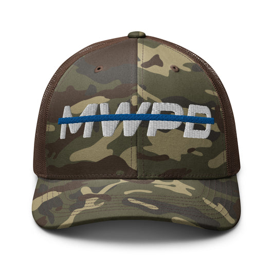 Maplewood Police Camouflage Trucker Hat