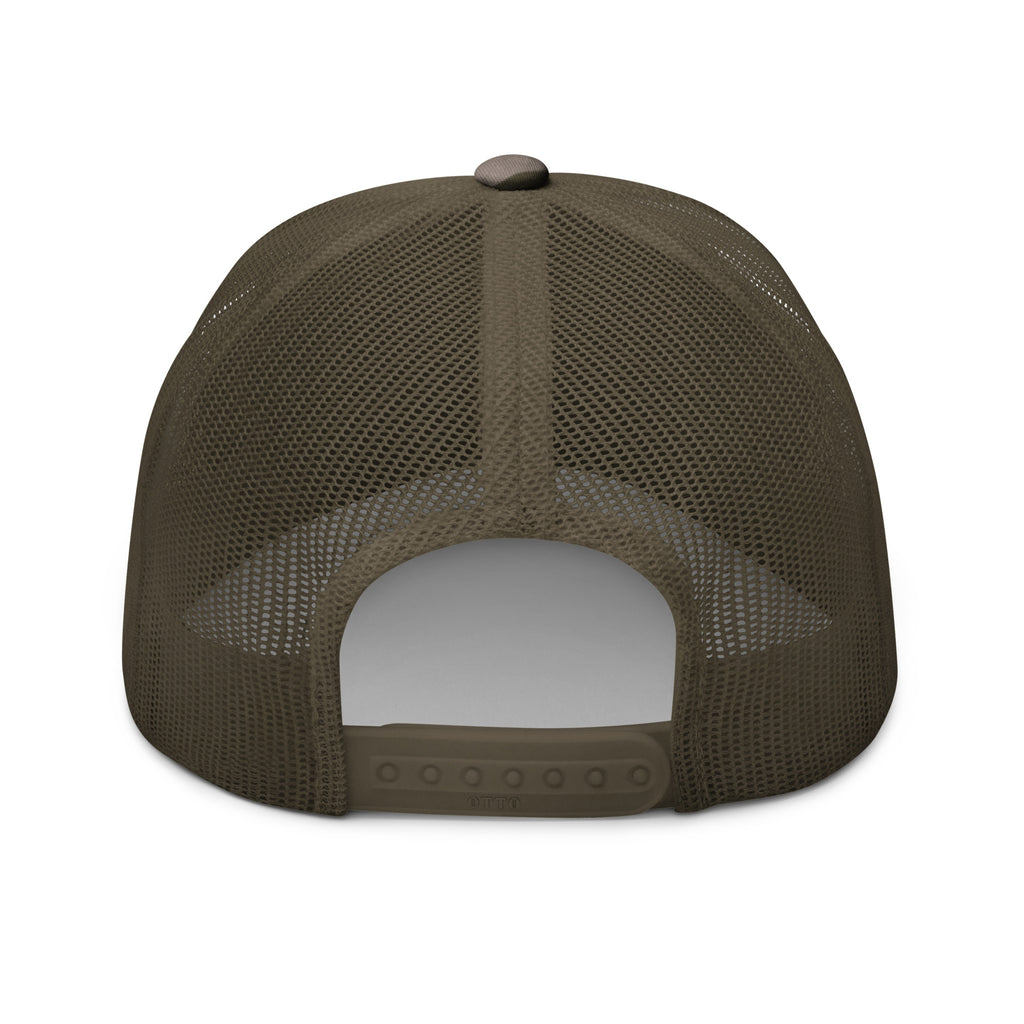 White Bear Lake Hockey Shield Camouflage Trucker Hat
