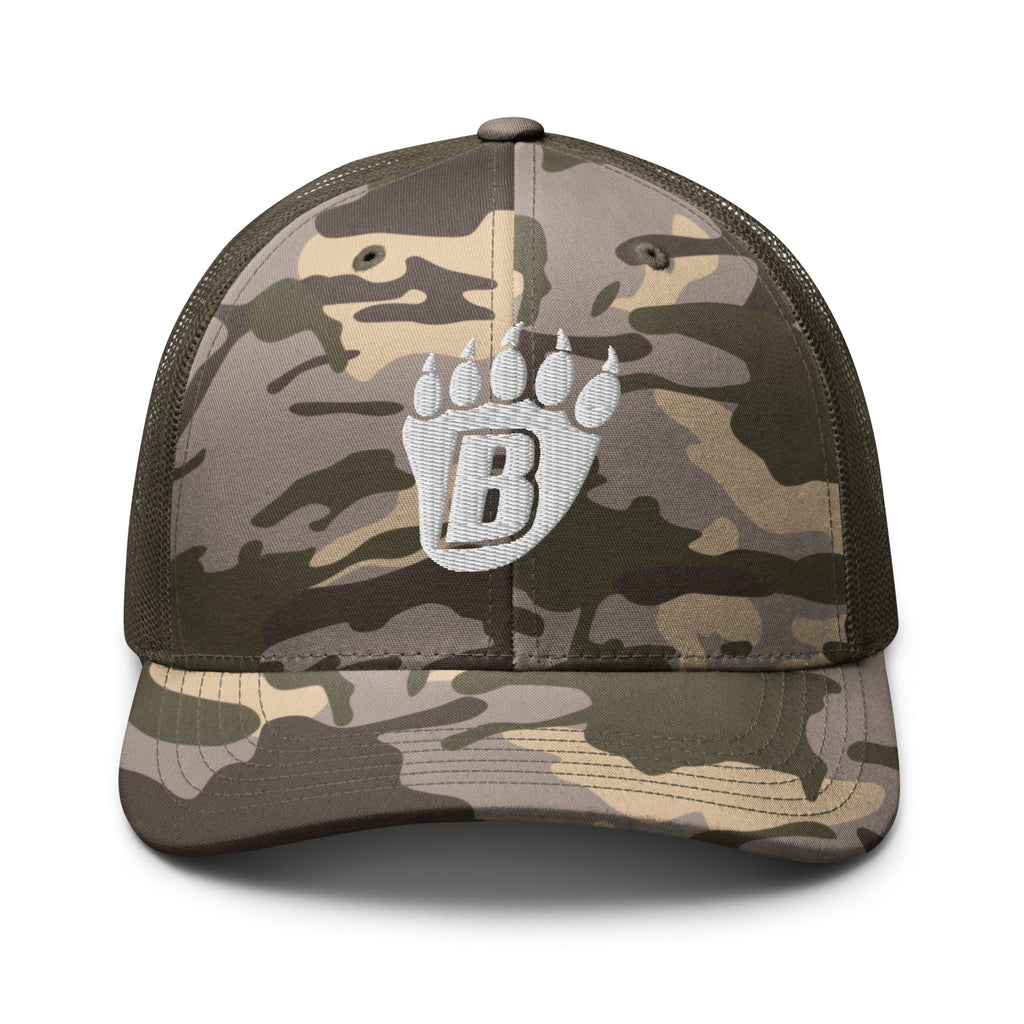 White Bear Lake Camouflage Trucker Hat