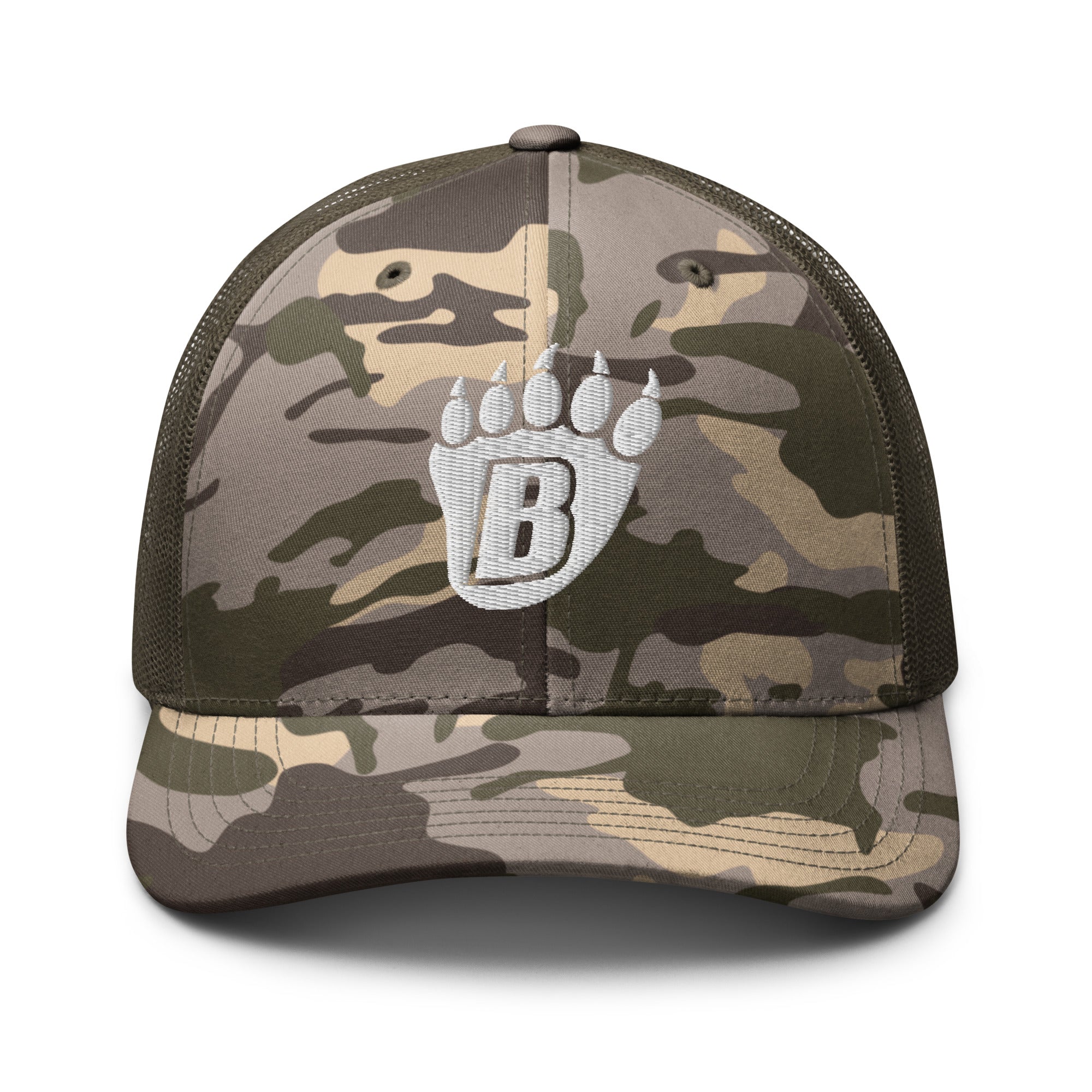 White Bear Lake Camouflage Trucker Hat