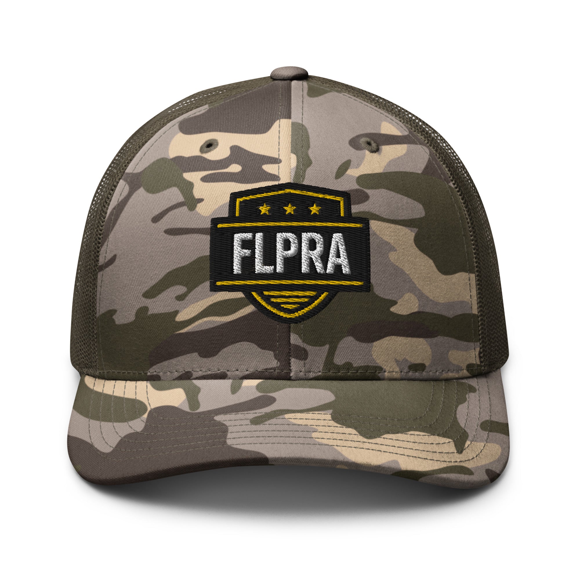 Forest Lake Police Relief Association Camouflage trucker hat