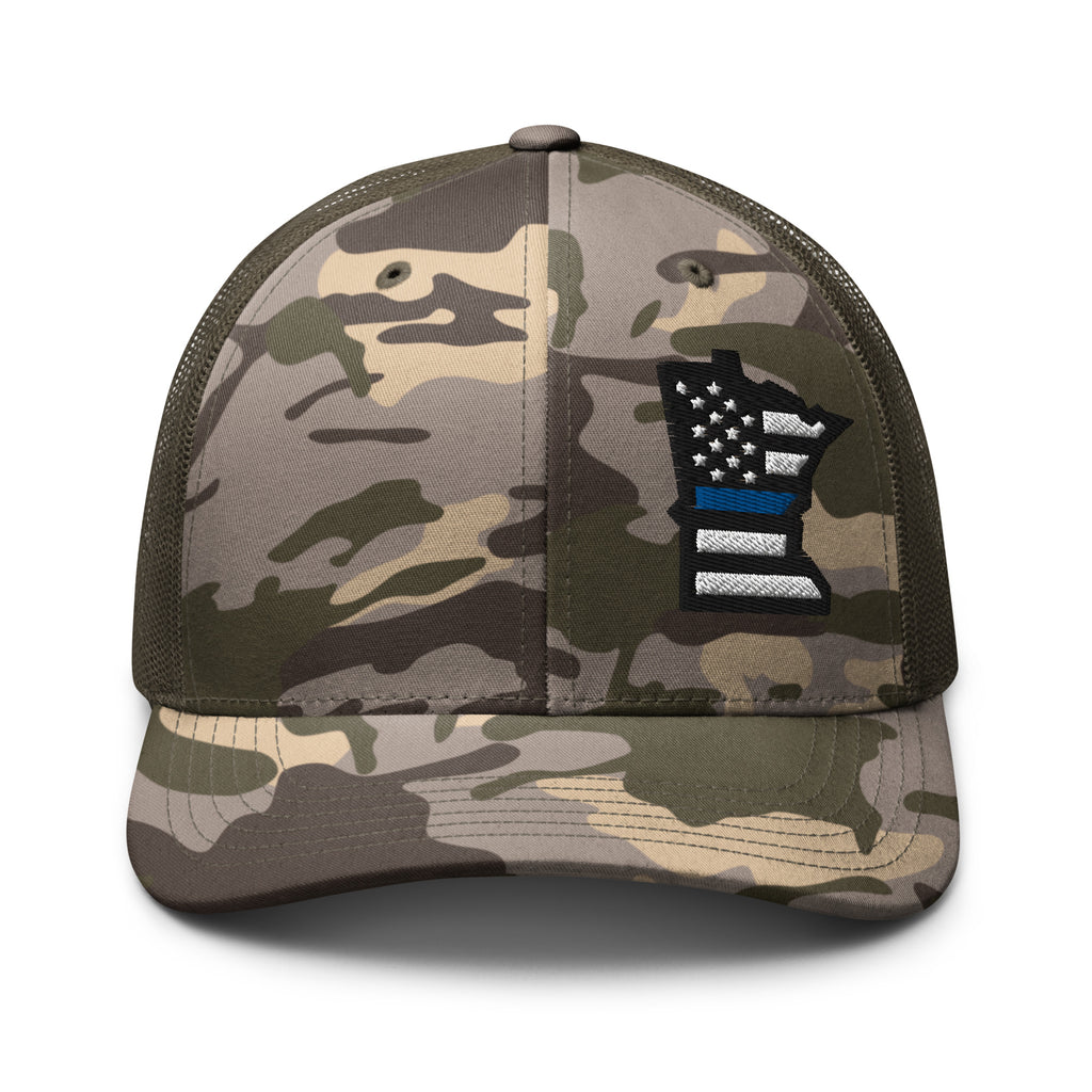 Forest Lake Police Relief Association MN TBL Camouflage Trucker Hat