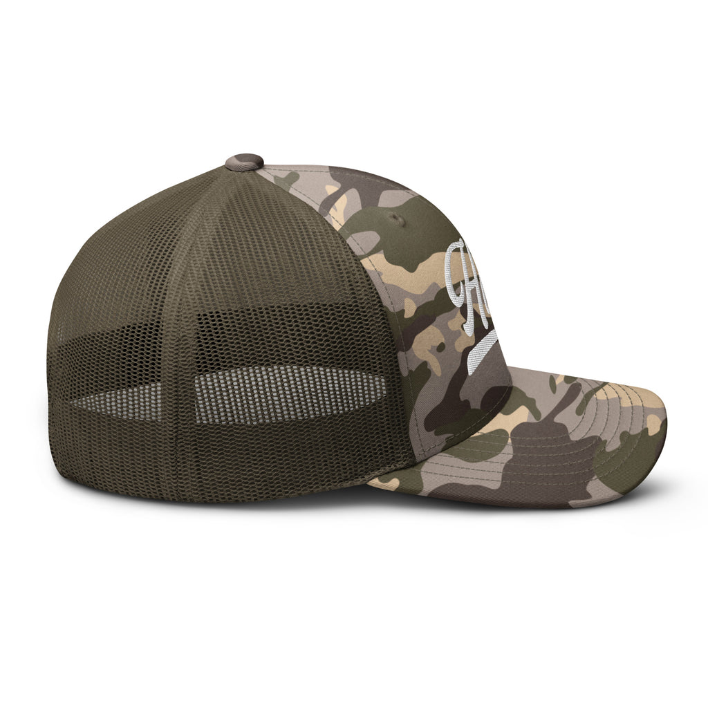 Hugo Camouflage Trucker Hat