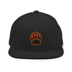 White Bear Lake Baseball Bear Track Snapback Hat