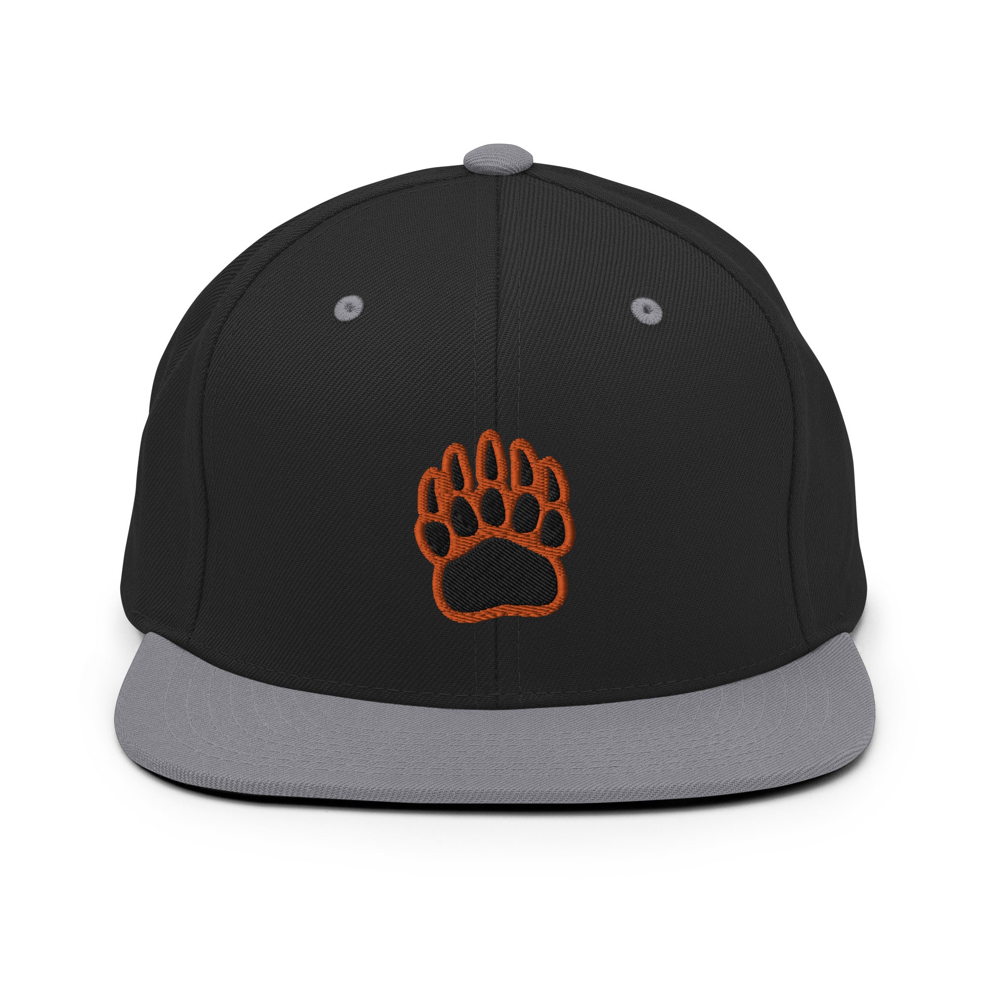White Bear Lake Baseball Bear Track Snapback Hat