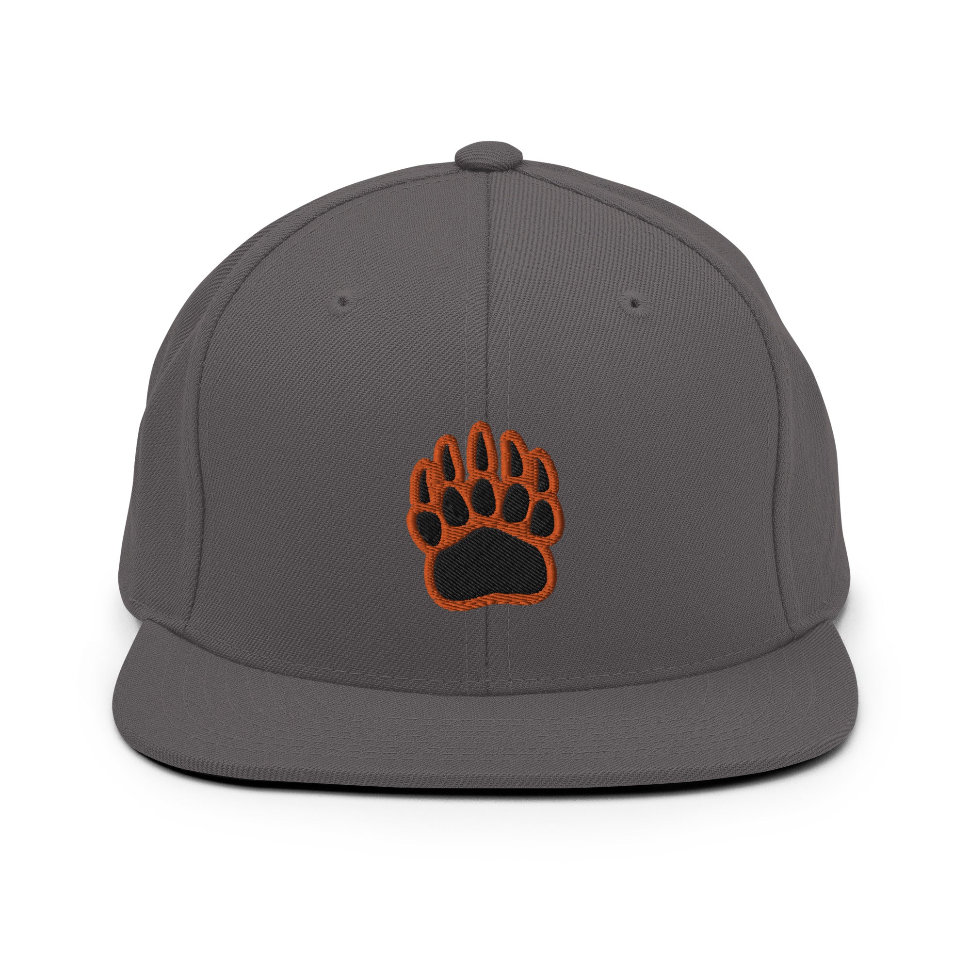 White Bear Lake Baseball Bear Track Snapback Hat