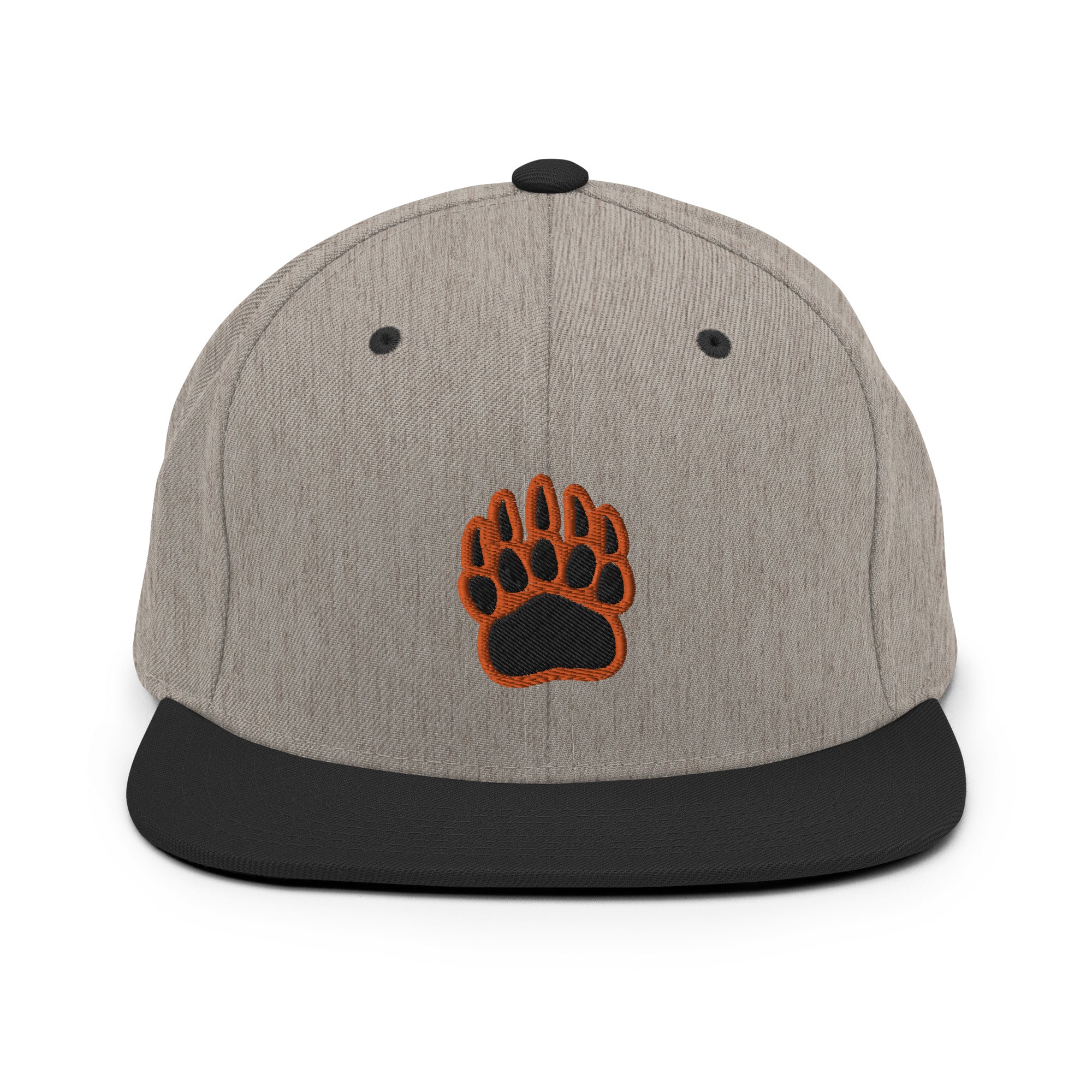 White Bear Lake Baseball Bear Track Snapback Hat