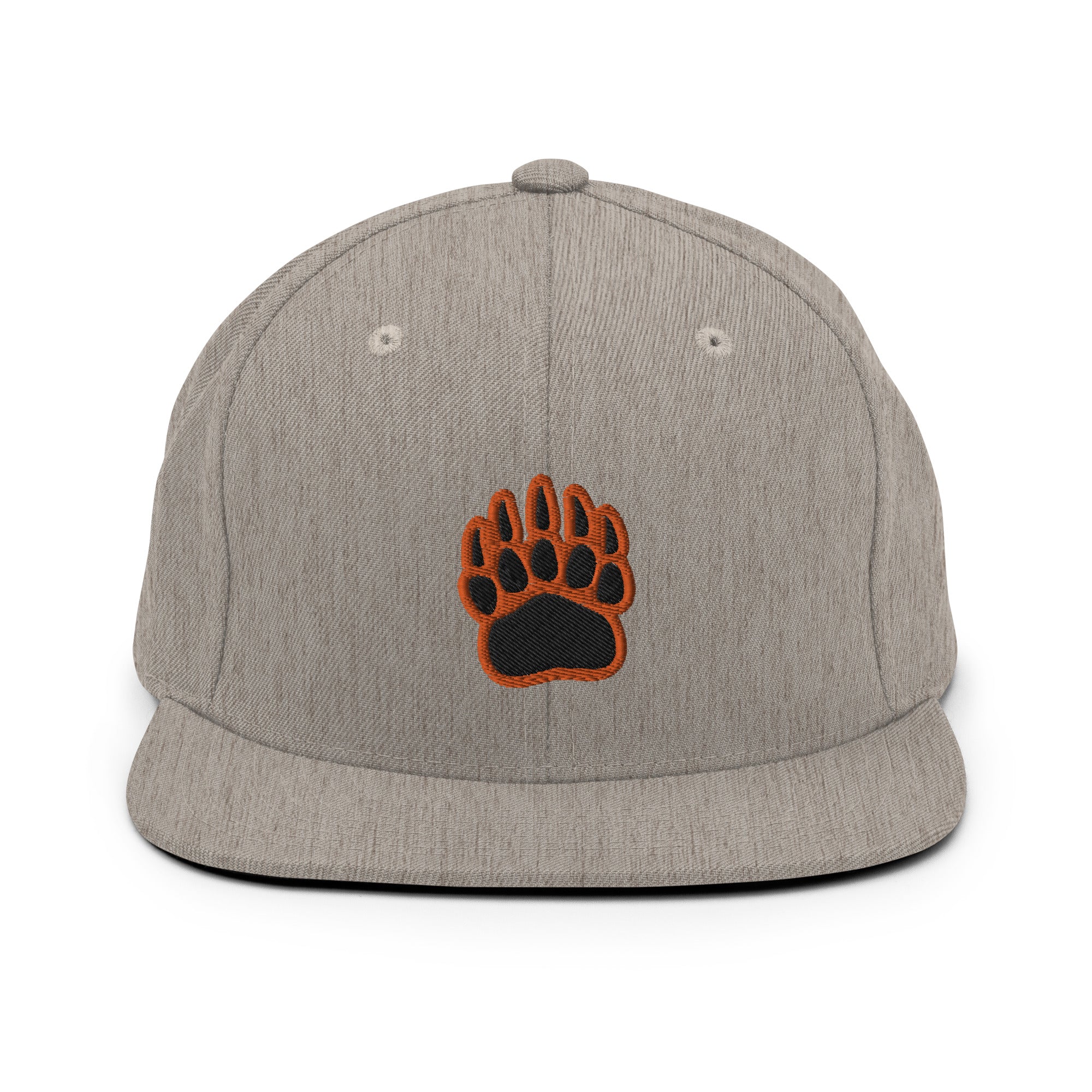 White Bear Lake Baseball Bear Track Snapback Hat