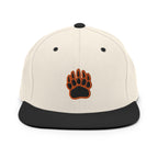 White Bear Lake Baseball Bear Track Snapback Hat