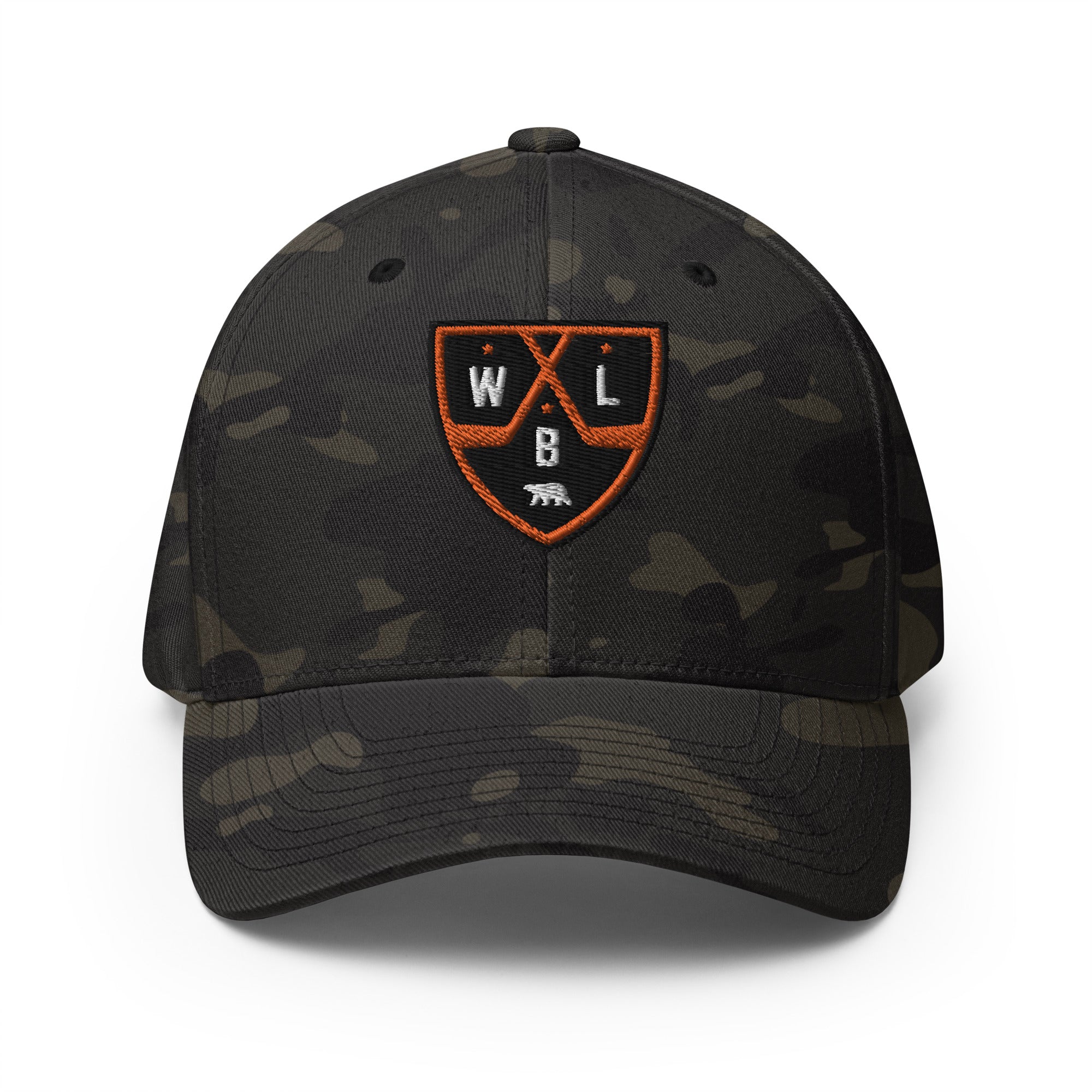 White Bear Lake Hockey Shield Structured Twill Cap