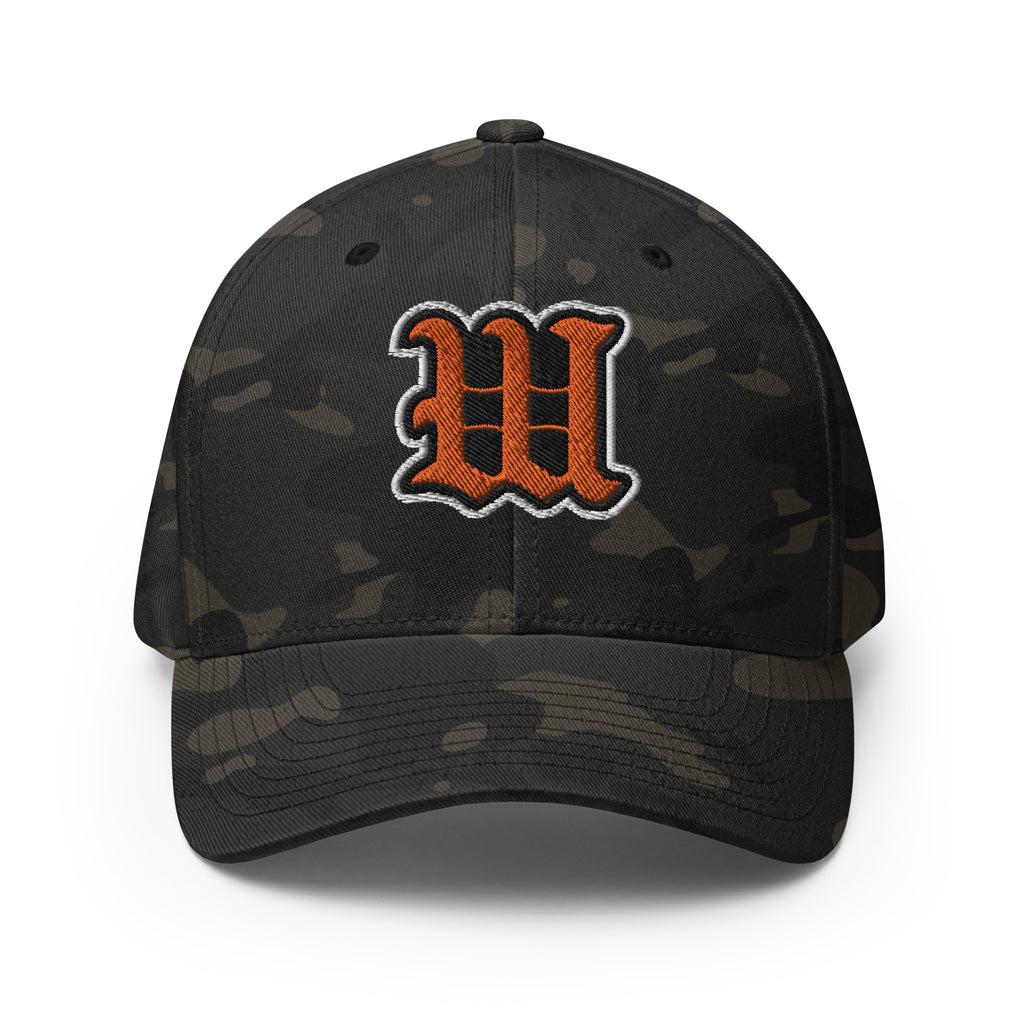 White Bear Lake Baseball Blackletter W Structured Twill Cap