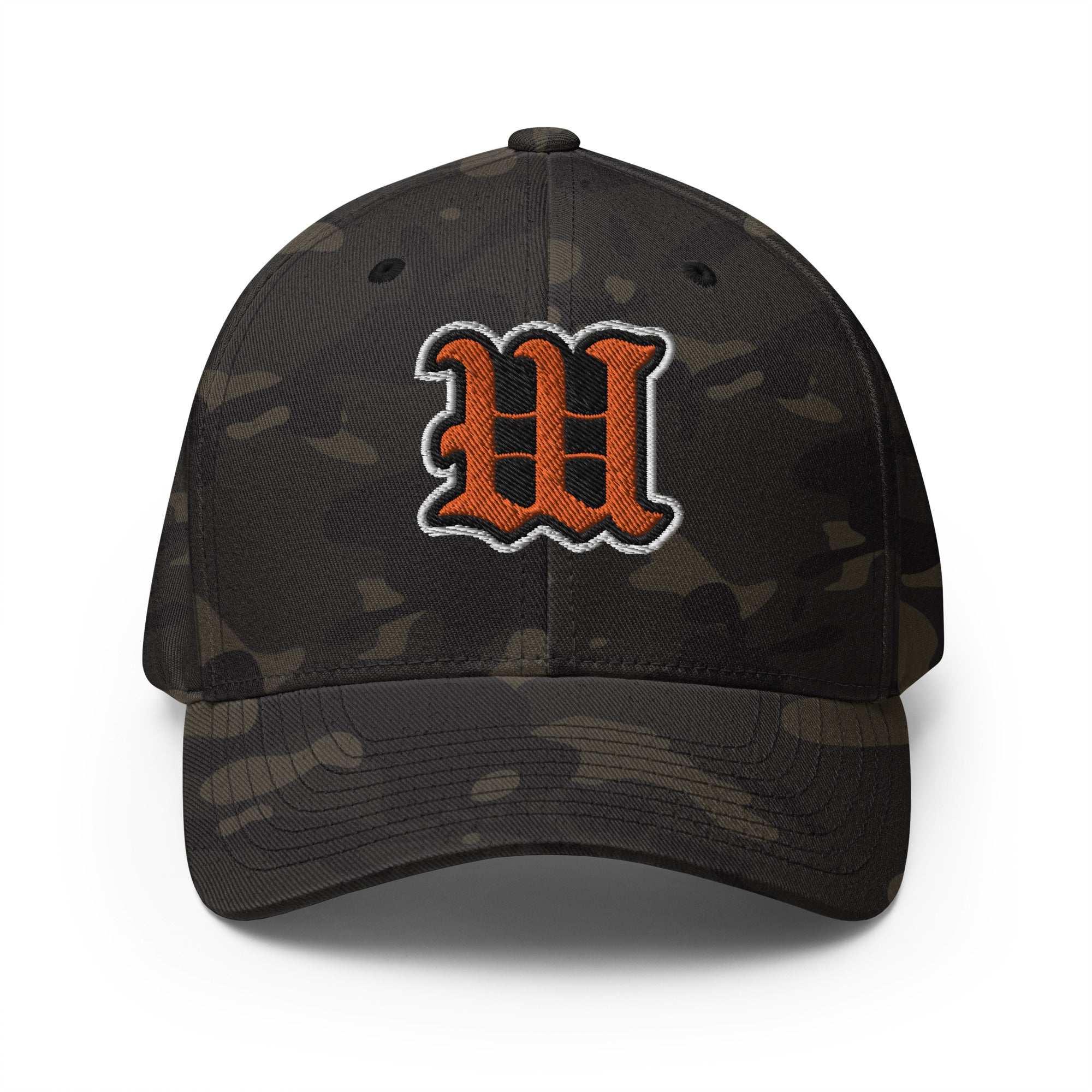 White Bear Lake Baseball Blackletter W Structured Twill Cap