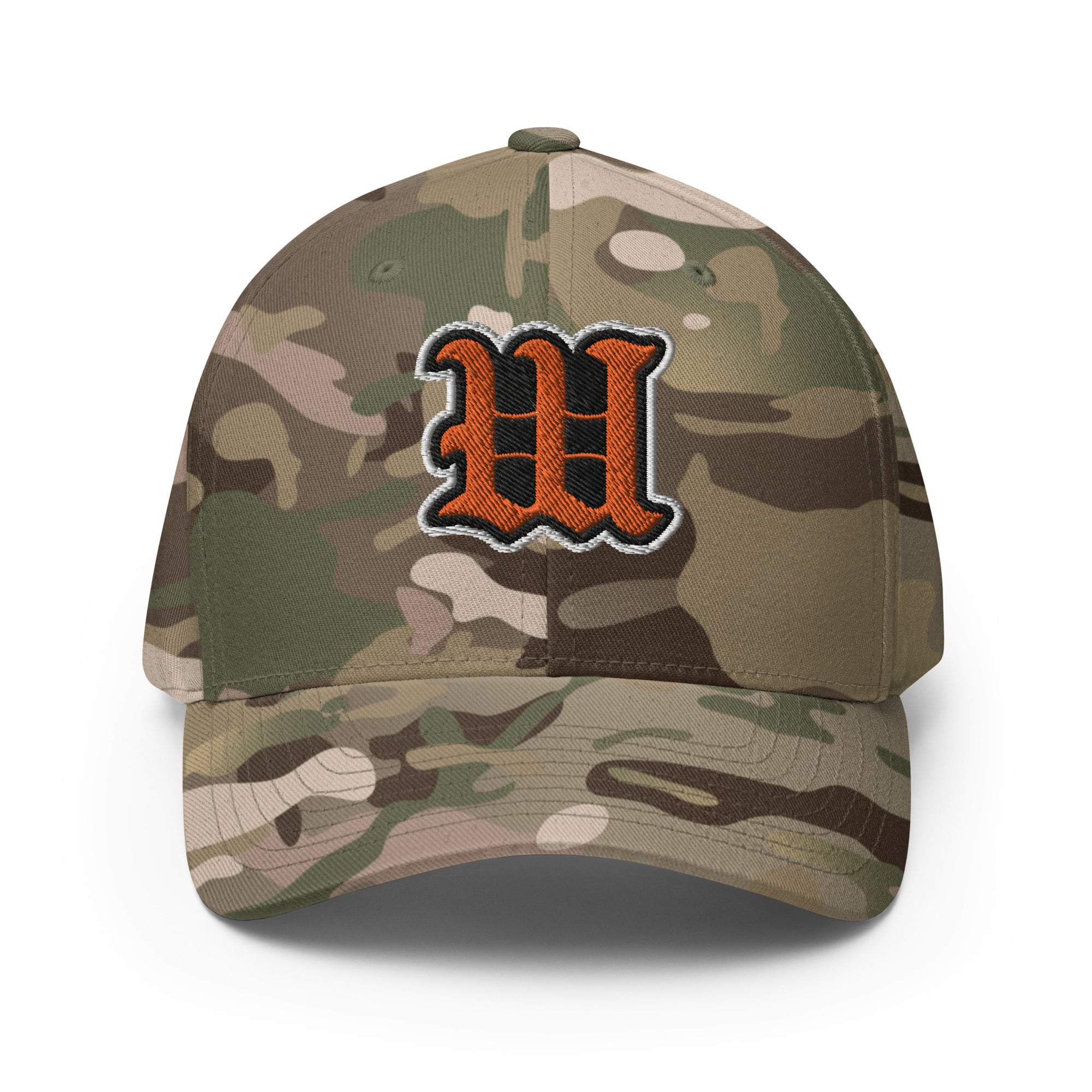 White Bear Lake Baseball Blackletter W Structured Twill Cap