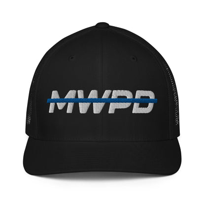 Maplewood Police Flexfit Fitted Trucker Cap