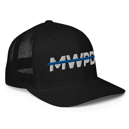 Maplewood Police Flexfit Fitted Trucker Cap