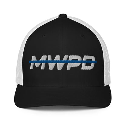 Maplewood Police Flexfit Fitted Trucker Cap