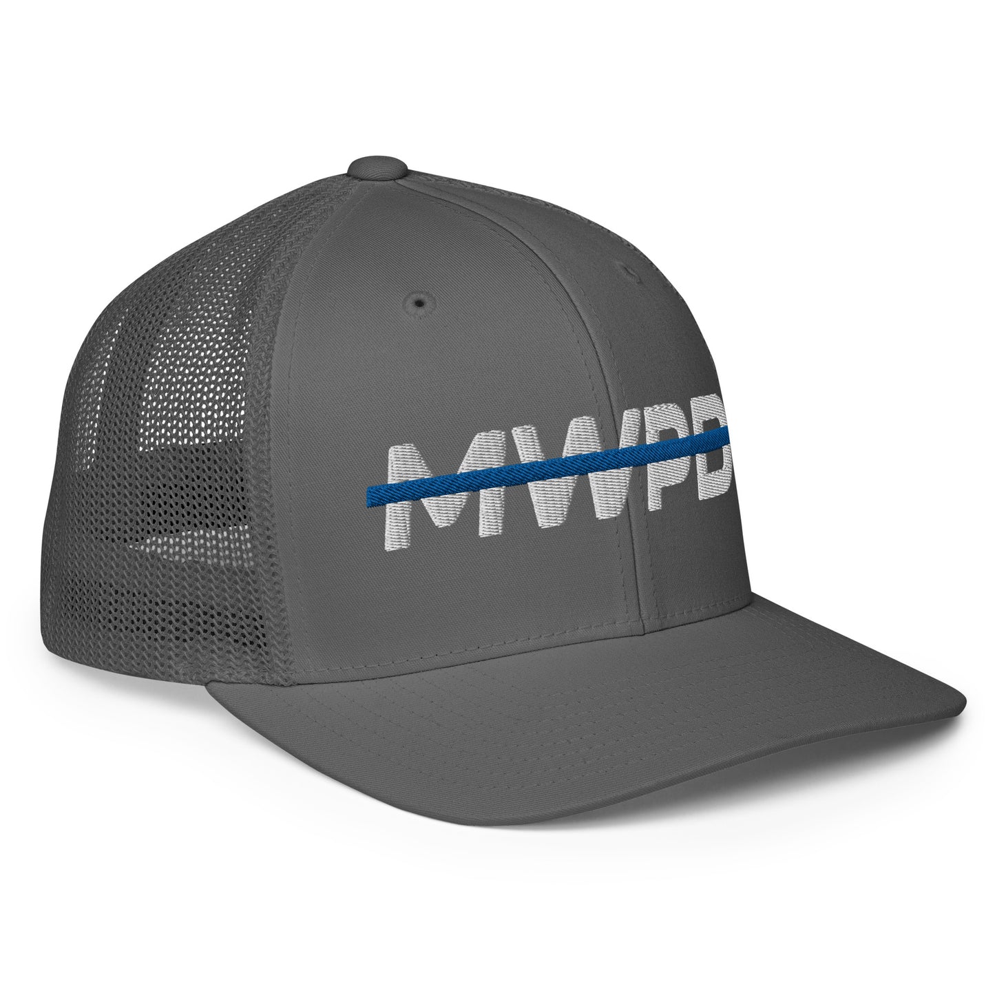 Maplewood Police Flexfit Fitted Trucker Cap