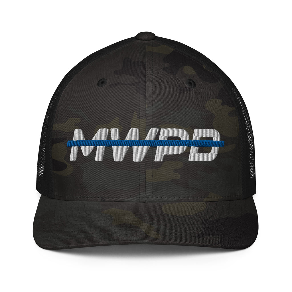 Maplewood Police Flexfit Fitted Trucker Cap