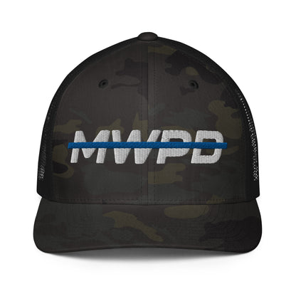 Maplewood Police Flexfit Fitted Trucker Cap